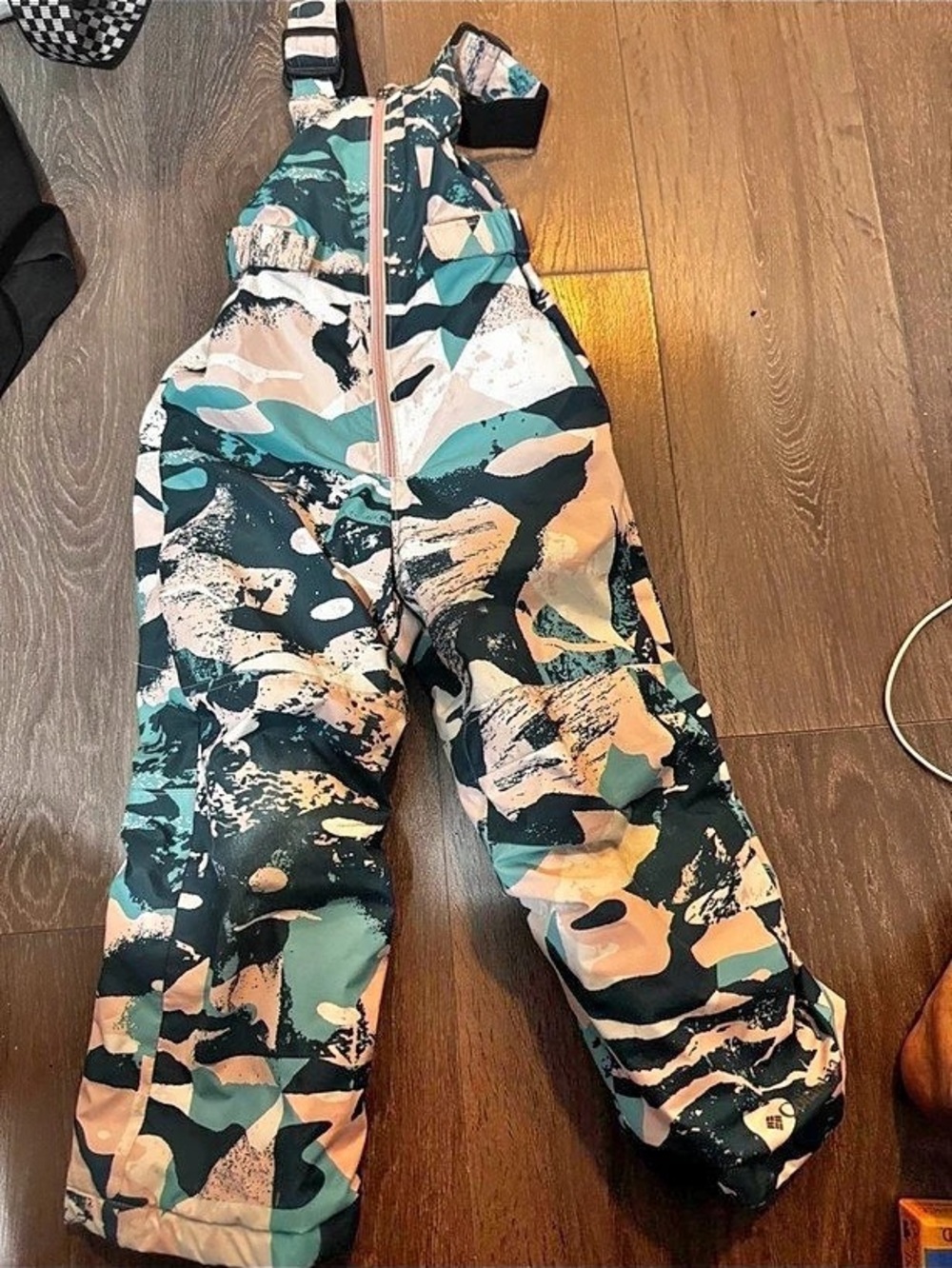 Kids Camo Bib Overalls XS 4-5